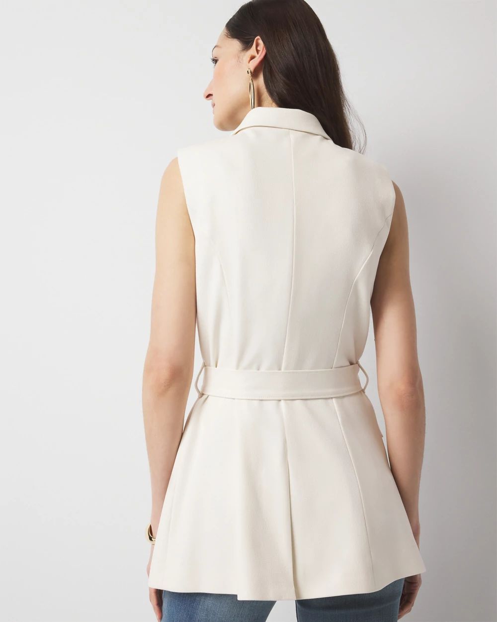Long Utility Vest | White House Black Market